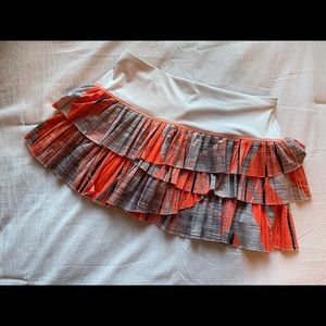 Lucky in love tennis skirt